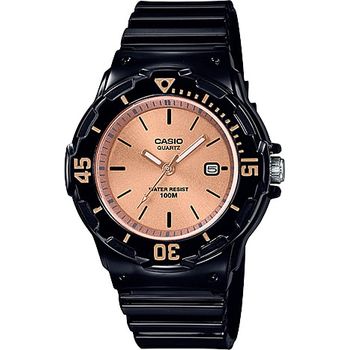 Casio LRW-200H-9E2 Watch Ladies Quartz Bronze Black