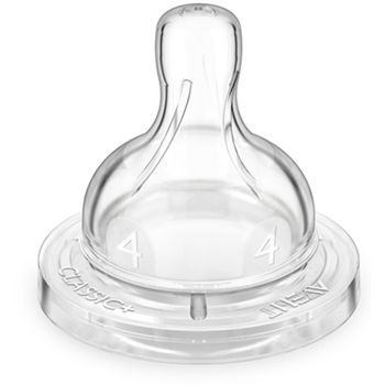 Philips Avent Babys Classic Silicone Teat 2 Pack