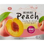 Shih Chuan Peach Vinegar Drink Peach 140ml Pack Of 6