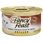 Purina Fancy Feast Grilled Liver & Chicken In Gravy Cat Food 85g