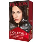 Revlon Colorsilk Hair Color 20 Brown Black 1 Ea Pack Of 5