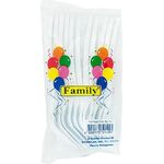 Family Plastic Fork Big 12pcs