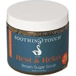 Soothing Touch Organic Brown Sugar Scrub Rest And Relax 470ml
