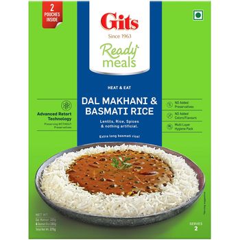 Gits Basmati Rice And Dal Makhani 375g