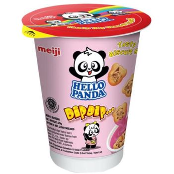Meiji Hello Panda Dip Strawberry Dip 20g