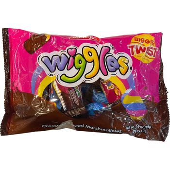 Jack 'n Jill Wiggles Chocolate Coated Marshmallows 126g