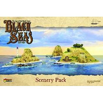 Warlord Black Seas The Age of Sail Scenery Pack for Black Seas Table Top Ship Combat Battle War Game 792410008