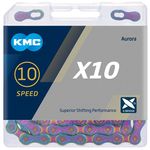 KMC X10 10spd Chain Silver/Black with Missing Link