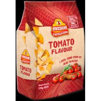 Mission Tomato Flavoured Tortilla Chips 170g