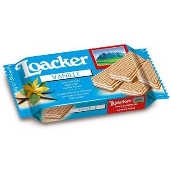 Loacker Vanilla Wafers 45g