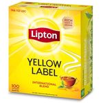 Lipton Yellow Label Tea 100 X 2g