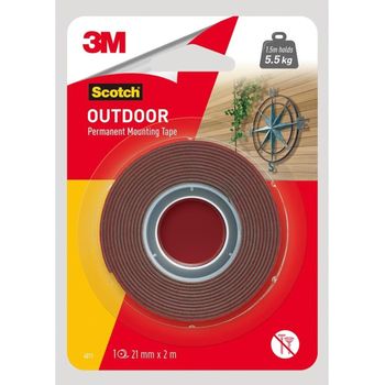 3M Scotch Outdoor 4011 Mounting Tape 21 Mm X 2m