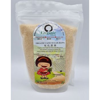 Organic 4 Love Sugar Raw Organic 1kg