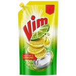 Vim Dishwash Liquid Gel Lemon 140ml