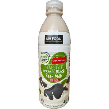 MH Food Organic Black Bean Milk Unsweetened 950ml
