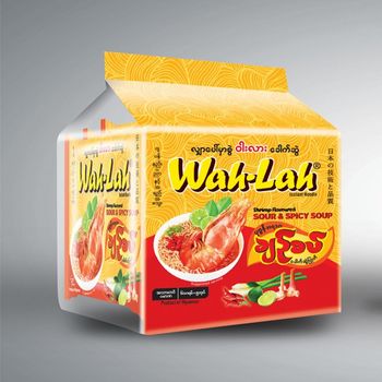 Wah-Lah Noodle Chin Sat Multi Pack 60g