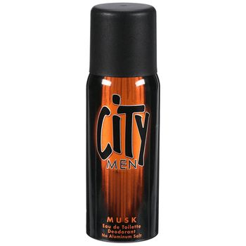 City Men Deodorant Spray for Men Musk 150ml x 2pcs