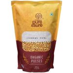Pure and Sure Organic Chana Daal 500g