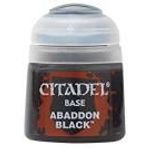 Games Workshop Citadel Base Abaddon Black 12ml