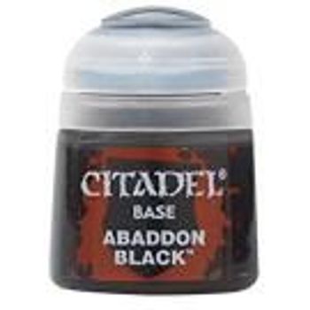 Games Workshop Citadel Base Abaddon Black 12ml