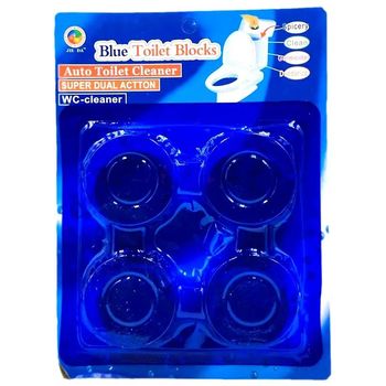 Blue Bubble Auto Toilet Cleaner 4pcs