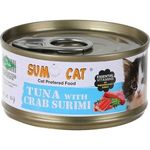 Sumo Cat Canned Food Tuna With Crab Surimi 80g