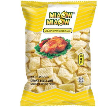 Miaow Miaow Chicken Flavoured Crackers 60g