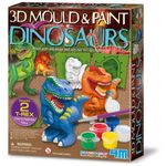 4M 3D Mould And Paint Dinosaurs