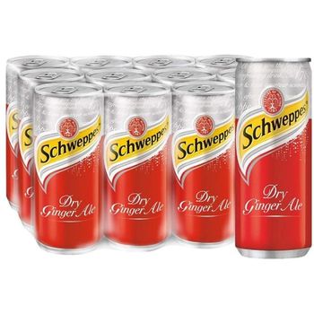 Schweppes Dry Ginger Ale Can 320ml X 12s