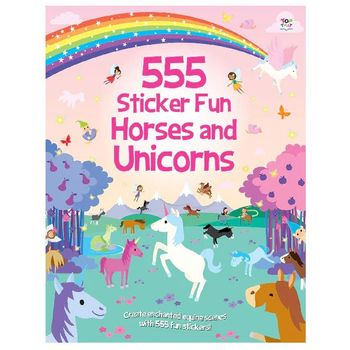 Imagine That Publishing 555 Sticker On Fun Horses And Unicorn