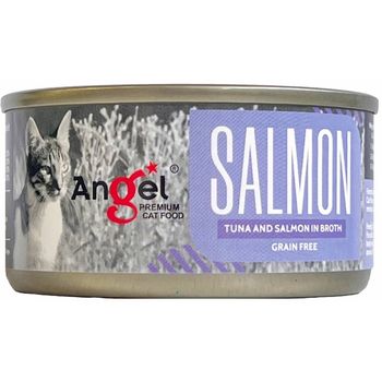 Angel Tuna and Salmon In Broth 70g