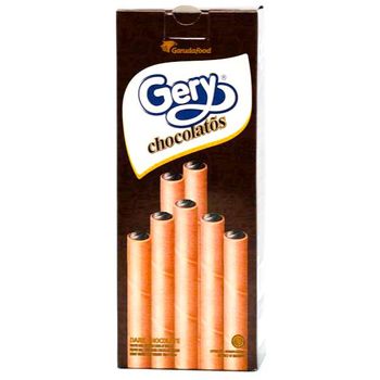 Gery Dark Chocolatos Wafer Roll 10 X 16g