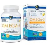 Nordic Naturals Omega-3 Fish Gelatin Aids in Cognition Heart Health and Immune Support Lemon Flavor 60 Soft Gels