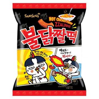 Samyang Hot Chicken Topoki Flavoured Snack 120g