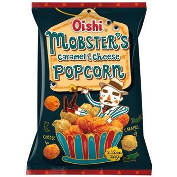 Oishi Caramel And Cheese Popcorn 60g