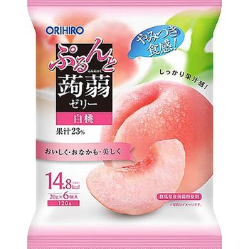 Orihiro Purunto Peach Konjac Jelly 120g