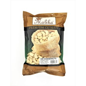 Malika 320 Whole Cashew Nuts 500g By Dashmesh