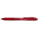 Pentel Retractable Gel Pen Fine 0.5mm Red