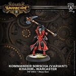 Privateer Press Warmachine Khador Warcaster Kommander Sorscha