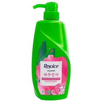 Rejoice Hair Shampoo Rich Soft Smooth with Korean Jeju Rose Edition 600ml