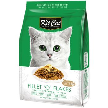 Kit Cat Fillet o Flakes Cat Dry Food 1.2kg