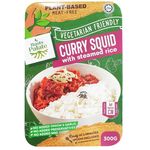 Roots Palate Curry Squid with Steamed Rice 300g