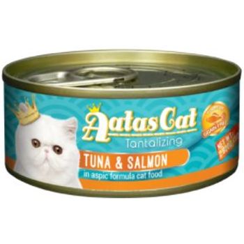 Aatas Cat Tantalizing Tuna And Salmon In Aspic Formula 80g