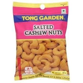 Tong Garden Thailand Salted Cashew Nuts 40g X 6 Packs