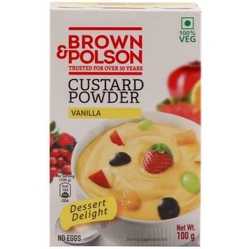 Brown & Polson Vanilla Custard Powder 100g