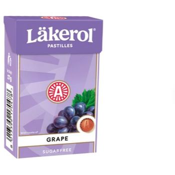 Lakerol Sugarfree Pastilles Grape 27g