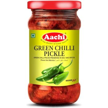 Aachi Green Chilli Pickle 300g