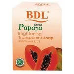 BDL Papaya Brightening Transparent Soap 