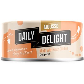 Daily Delight Cat Food Mousse With Chicken 80g