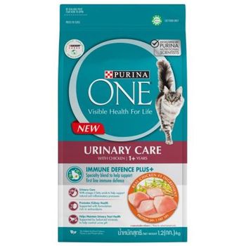 Purina One Adult Urinary Care Chicken Dry Cat Food Bag 1.2kg